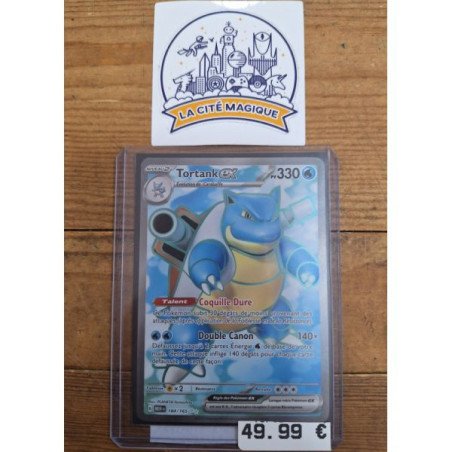 Pokémon - Carte à l'unité - Tortank ex (184/165) N.M.