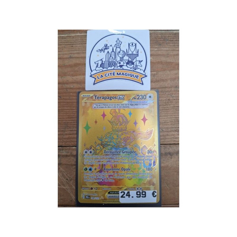 Pokémon - Carte à l'unité - Terapagos ex  (180/131)