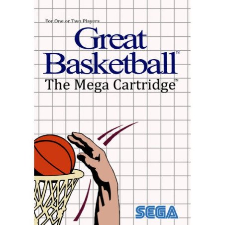 GREAT BASKETBALL - THE MEGA CARTRIDGE - MASTER SYSTEM OCC