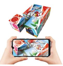 HOLO TOYZ - 6 CUBES DE PUZZLE MAGNETIQUE EN R.A. - PAW PATROL