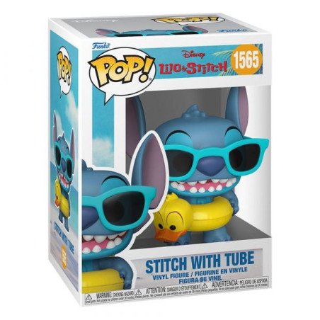 Disney - Lilo & Stitch - Vinyl figure POP! n° 1565 - Stitch with tube