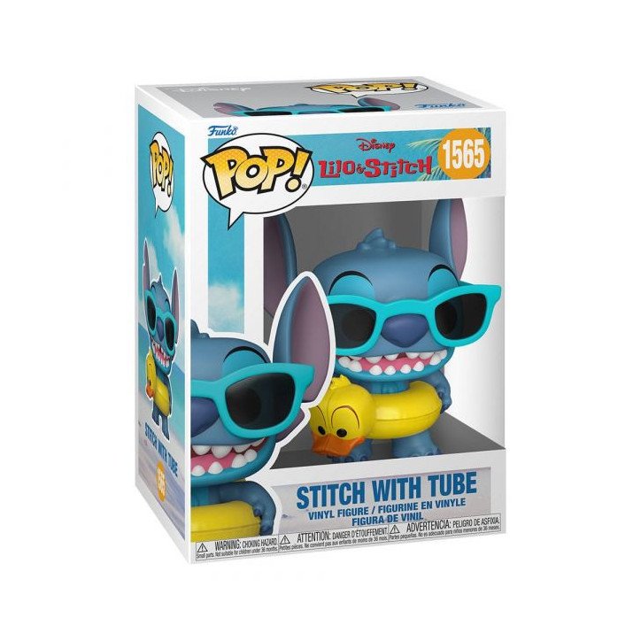 Disney - Lilo & Stitch - Vinyl figure POP! n° 1565 - Stitch with tube
