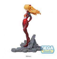 EVANGELION 3.0 + 1.0 THRICE UPON A TIME - FIGURINE 23 CM - LUMINASTA - 30 TH ANNIVERSARY - ASUKA SHIKINAMI LANGLEY