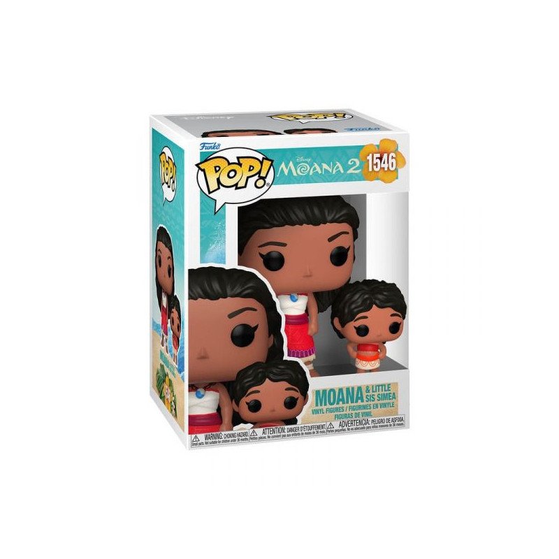 Disney - Moana 2 - Vinyl figure POP! n° 1546 - Moana & little sis Simea