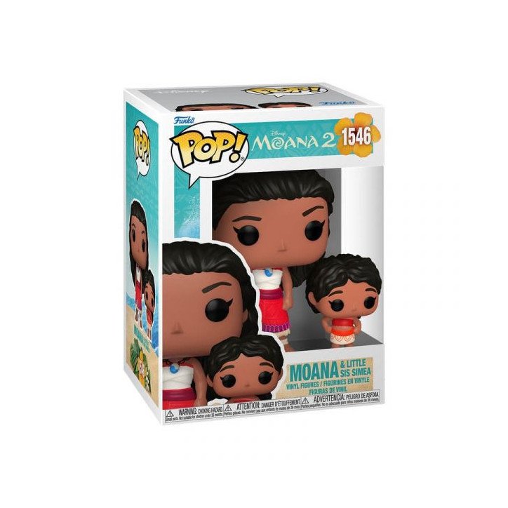 Disney - Moana 2 - Vinyl figure POP! n° 1546 - Moana & little sis Simea