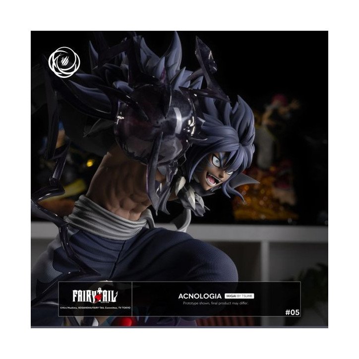 FAIRY TAIL - FIGURINE EN RESINE 18 X 36 X 41 CM - TSUME ART : IKIGAI - ACNOLOGIA (2000 EXEMPLAIRES)