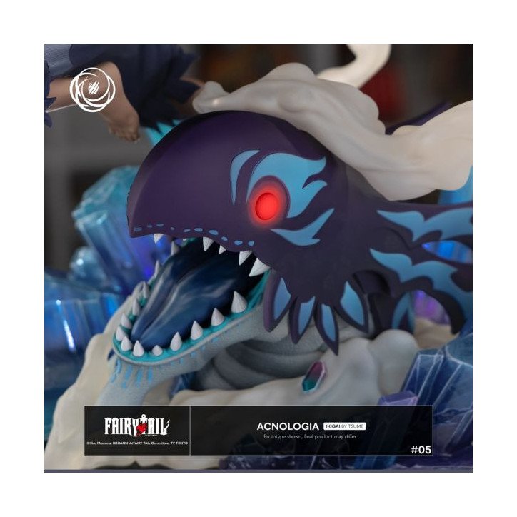 FAIRY TAIL - FIGURINE EN RESINE 18 X 36 X 41 CM - TSUME ART : IKIGAI - ACNOLOGIA (2000 EXEMPLAIRES)