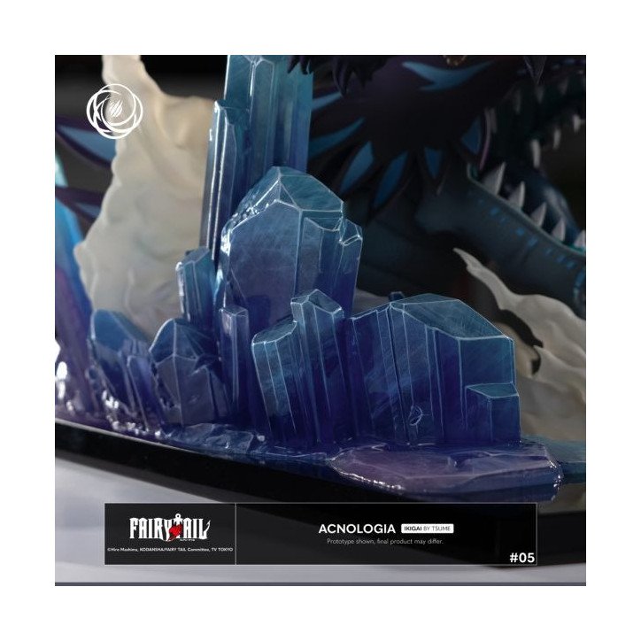 FAIRY TAIL - FIGURINE EN RESINE 18 X 36 X 41 CM - TSUME ART : IKIGAI - ACNOLOGIA (2000 EXEMPLAIRES)