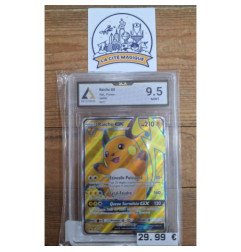 Pokémon - Carte à l'unité - Raichu Gx ( SM90 ) grade 9.5 S.C.A.