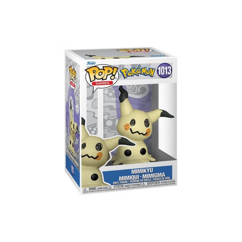 POKEMON - VINYL FIGURE POP N° 1013 - MIMIKYU/MIMIQUI/MIMIGMA