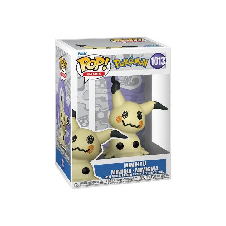 POKEMON - VINYL FIGURE POP N° 1013 - MIMIKYU/MIMIQUI/MIMIGMA