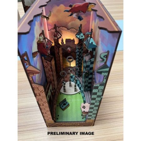 Harry Potter - Maquette 23 cm - Book Nook Tiny Adventures - Terrain de Quidditch
