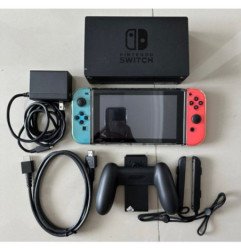 CONSOLE - NINTENDO SWITCH NEON - LOOSE OCC