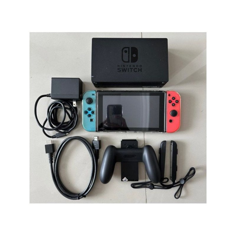 CONSOLE - NINTENDO SWITCH NEON - LOOSE OCC