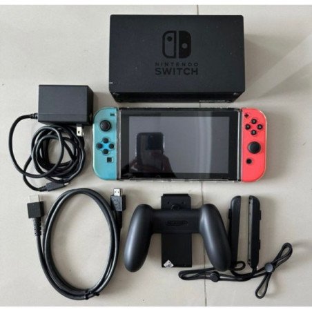 CONSOLE - NINTENDO SWITCH NEON - LOOSE OCC