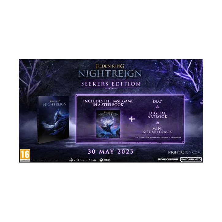 Elden Ring - Night Reign - Seekers Edition - PS5 Elden Ring - Night Reign - Seekers Edition - PS5