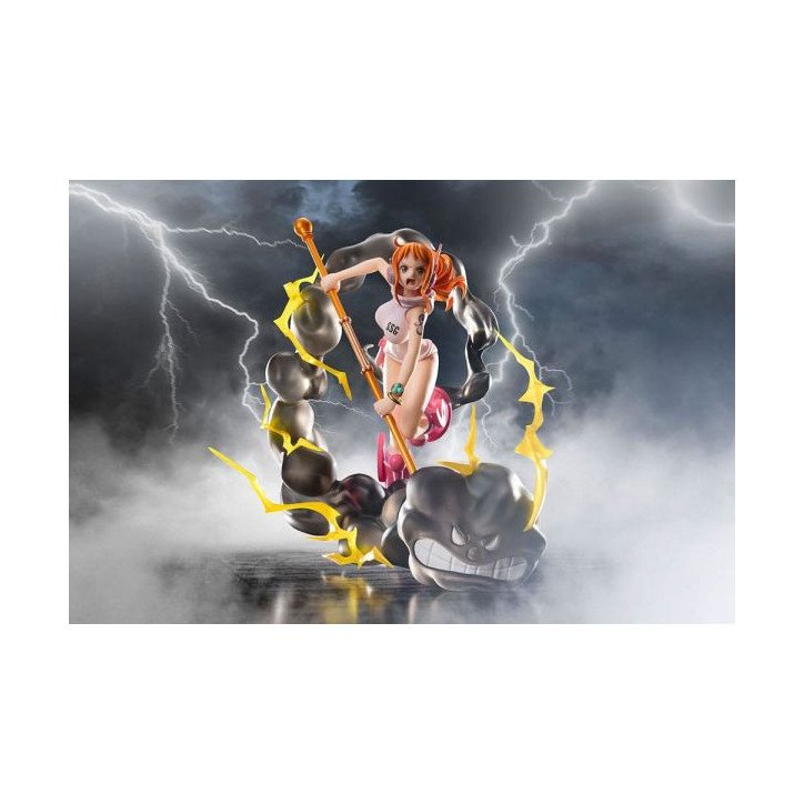 One Piece - Figurine 17 cm - Tamashii Nations : Figuarts Zero - Nami extra battle lightning blast One Piece - Figurine 17 cm - Tamashii Nations : Figuarts Zero - Nami extra battle lightning blast