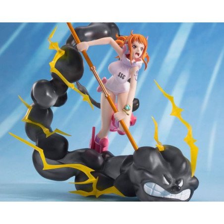 One Piece - Figurine 17 cm - Tamashii Nations : Figuarts Zero - Nami extra battle lightning blast