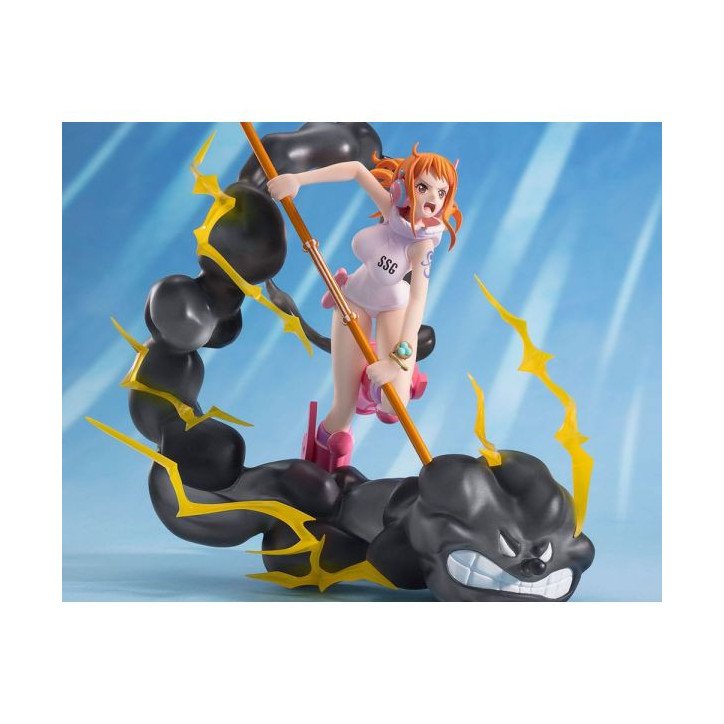 One Piece - Figurine 17 cm - Tamashii Nations : Figuarts Zero - Nami extra battle lightning blast One Piece - Figurine 17 cm - Tamashii Nations : Figuarts Zero - Nami extra battle lightning blast