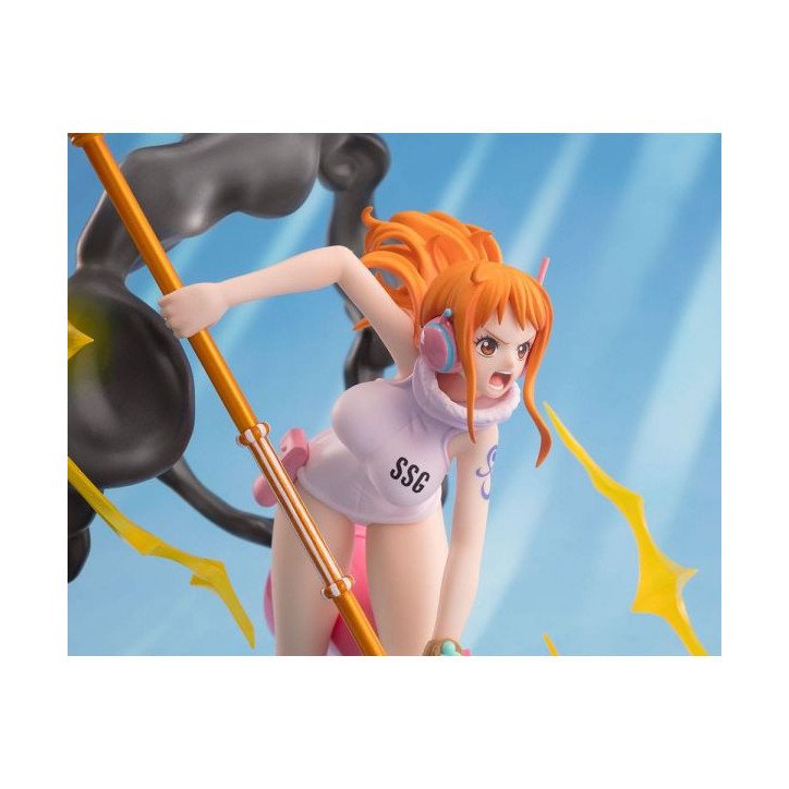 One Piece - Figurine 17 cm - Tamashii Nations : Figuarts Zero - Nami extra battle lightning blast One Piece - Figurine 17 cm - Tamashii Nations : Figuarts Zero - Nami extra battle lightning blast