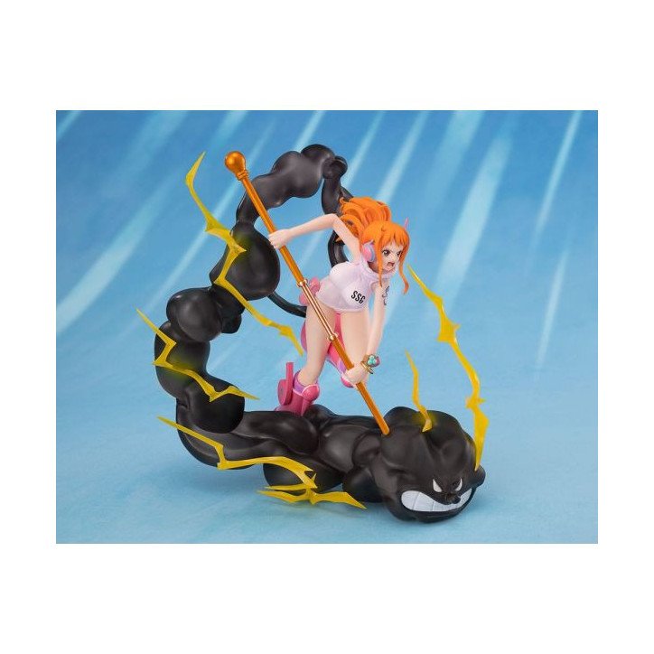 One Piece - Figurine 17 cm - Tamashii Nations : Figuarts Zero - Nami extra battle lightning blast One Piece - Figurine 17 cm - Tamashii Nations : Figuarts Zero - Nami extra battle lightning blast