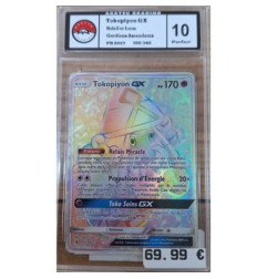 Pokémon - Carte à l'unité -  Tokopiyon Gx  (155/145) grade 10 Akasu Grading