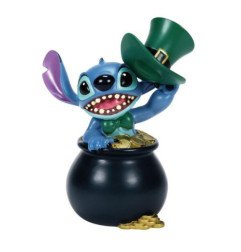DISNEY - LILO & STITCH - FIGURINE 15 CM - SHOWCASE COLLECTION - STITCH IRISH MOMENT