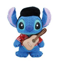Disney - Lilo & Stitch - Figurine 13 cm - Grand Jester - Hawaian fluffy Stitch Elvis