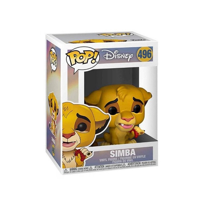 DISNEY - THE LION KING - VINYL FIGURE POP N° 496 - SIMBA