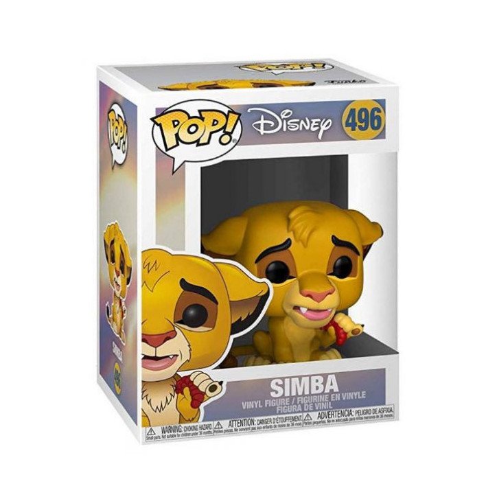 DISNEY - THE LION KING - VINYL FIGURE POP N° 496 - SIMBA