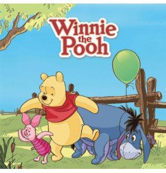 DISNEY - WINNIE THE POOH - TOILE 40X40 (18MM) - BALLOON