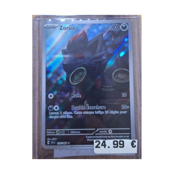 Pokémon - Carte à l'unité - Zorua ( 075/064) N.M.