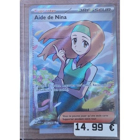 Pokémon - Carte à l'unité - Aide de Nina (195/165)
