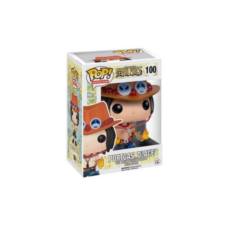 One Piece - Vinyl figure POP! n° 100 - Portgas D. Ace