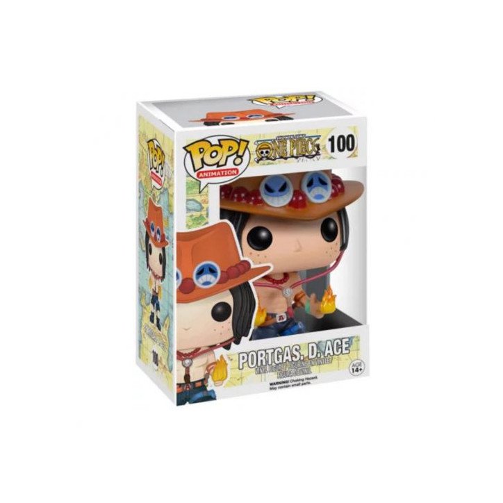 One Piece - Vinyl figure POP! n° 100 - Portgas D. Ace