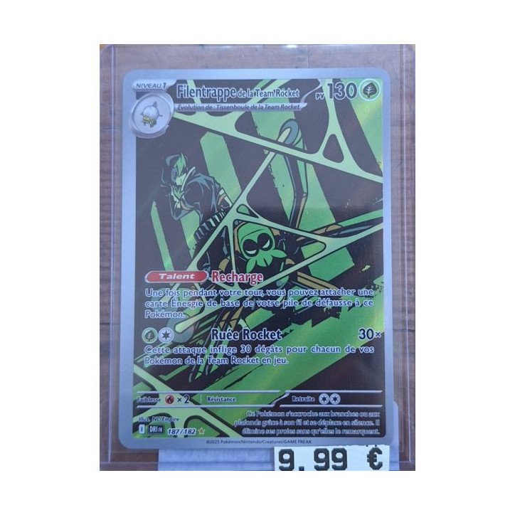 Pokèmon - Carte à l'unité - Filentrappe de la Team Rocket  (187/182)