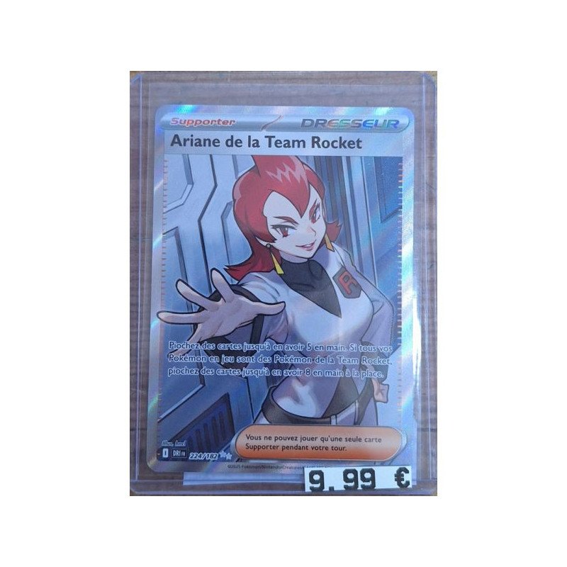 Pokèmon - Carte à l'unité - Ariane de la Team Rocket (224/182)