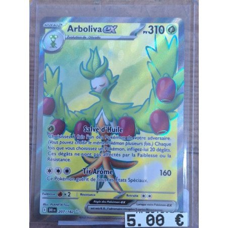 Pokèmon - Carte à l'unité - Arboliva ex (207/182)
