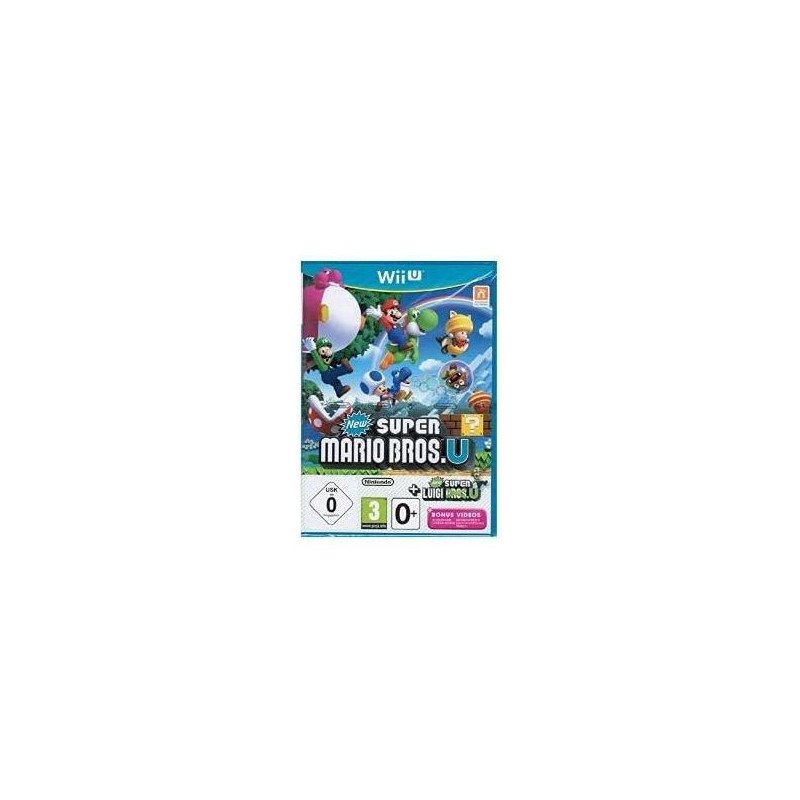 NEW SUPER MARIO BROS. U + NEW SUPER LUIGI U - WII U OCC