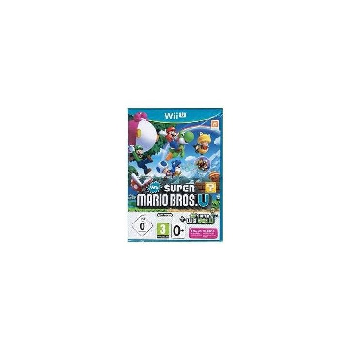 NEW SUPER MARIO BROS. U + NEW SUPER LUIGI U - WII U OCC