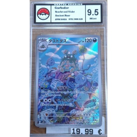 Pokèmon - Carte à l'unité - Garbodor Jap (075/066) Grade 9.5  Akastu Grading