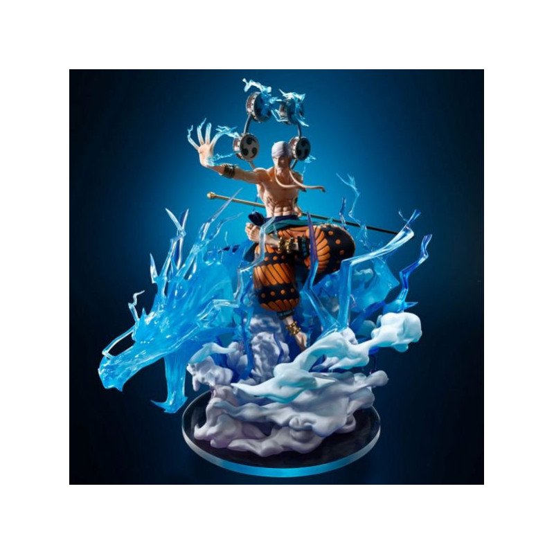 One Piece - Figurine 32 cm - Tamashii Nations : Figuarts Zero - Eneru sixty million volt lightning dragon