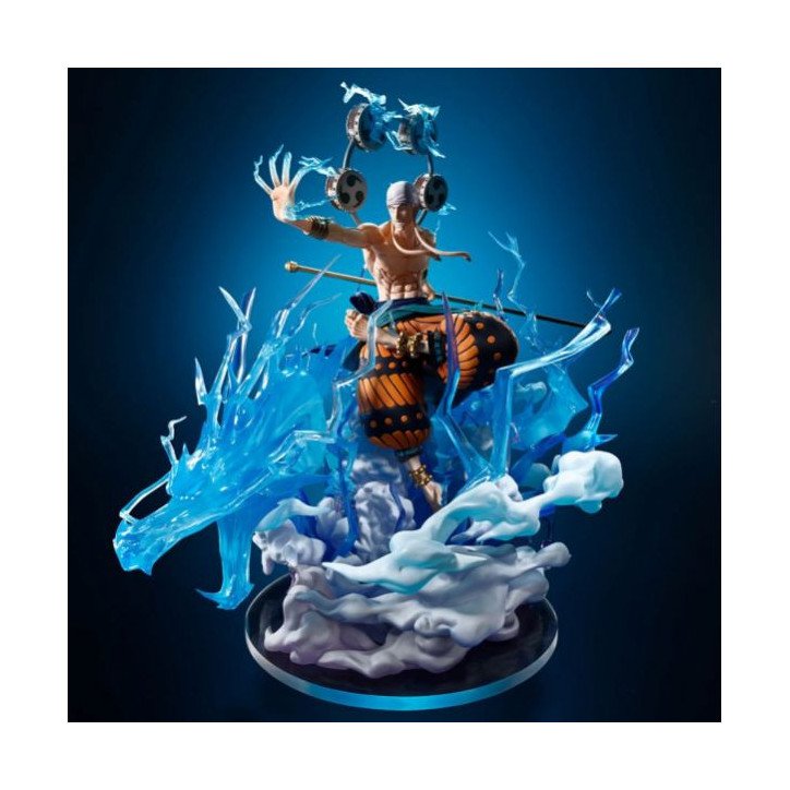 One Piece - Figurine 32 cm - Tamashii Nations : Figuarts Zero - Eneru sixty million volt lightning dragon