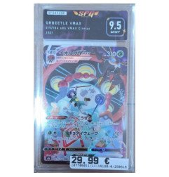 Pokémon - Carte à l'unité - Orbeetle Vmax Jap (215/184) grade 9.5 S.F.G