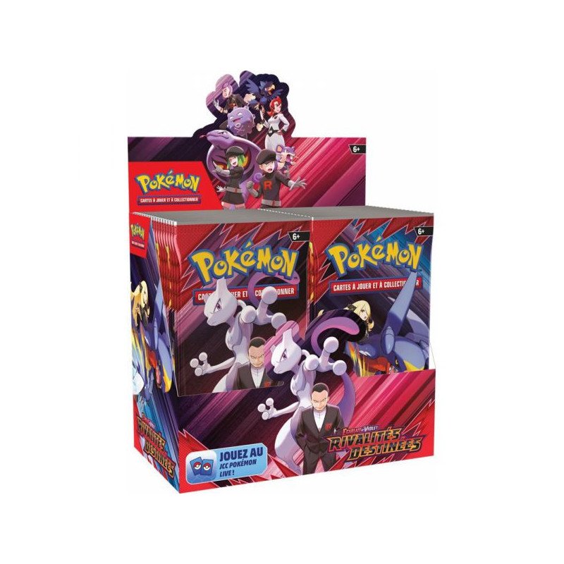 POKEMON - DISPLAY DE 36 BOOSTERS - RIVALITES DESTINEES (FR)