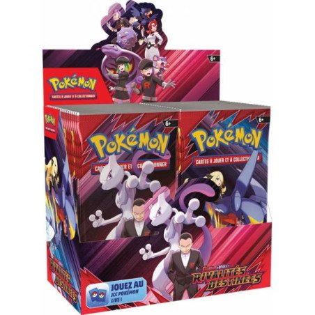 POKEMON - DISPLAY DE 36 BOOSTERS - RIVALITES DESTINEES (FR)