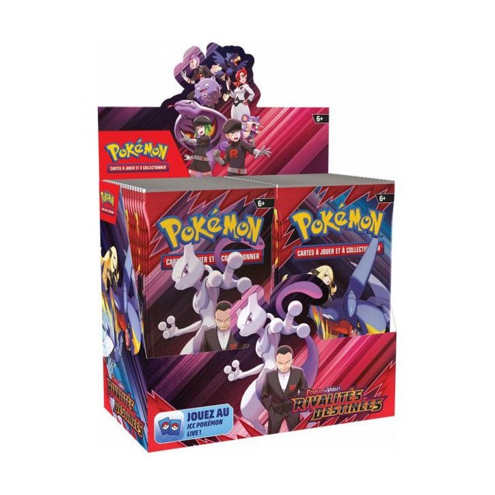 POKEMON - DISPLAY DE 36 BOOSTERS - RIVALITES DESTINEES (FR)