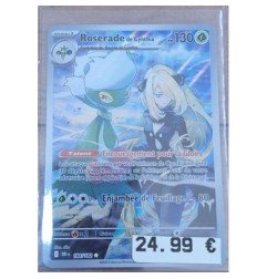 Pokémon - Carte à l'unité - Roserade de Cynthia  (184/182 ) N.M.