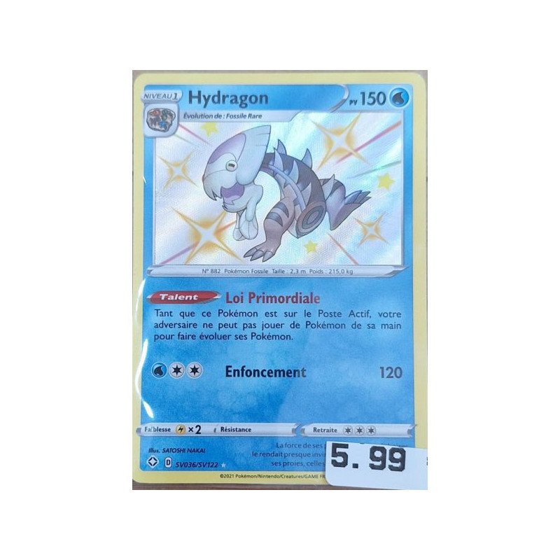 Pokémon - Carte à l'unité - Hydragon (sv036/sv122) N.M.