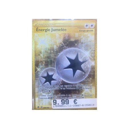 Pokémon - Carte à l'unité - Energie Jumelée (209/192)